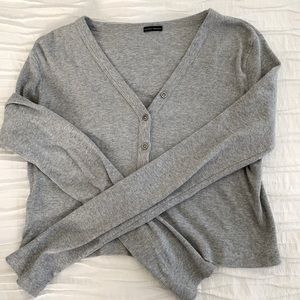 Brandy Melville Button Up Sweater